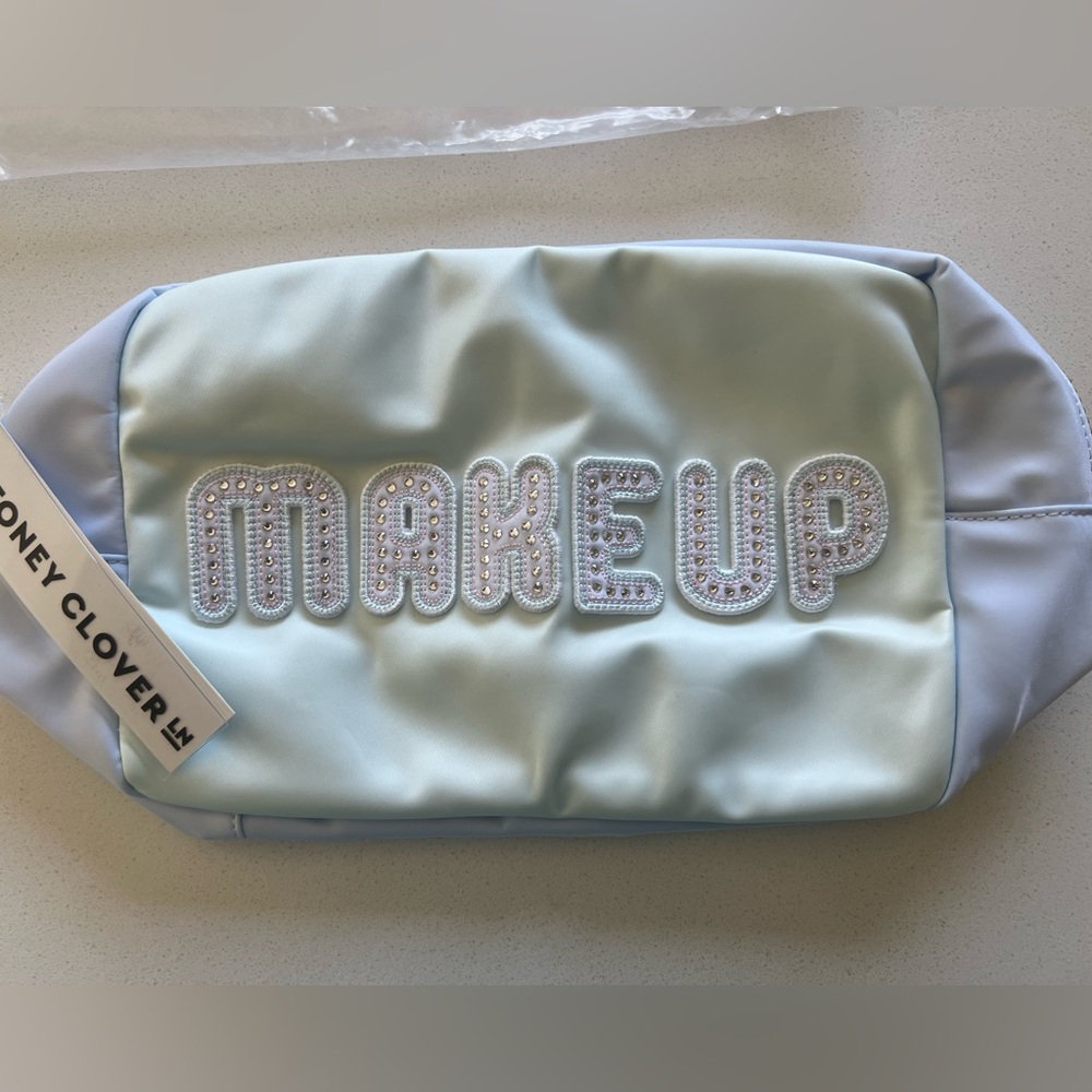 Stony Clover Lane large makeup pouch